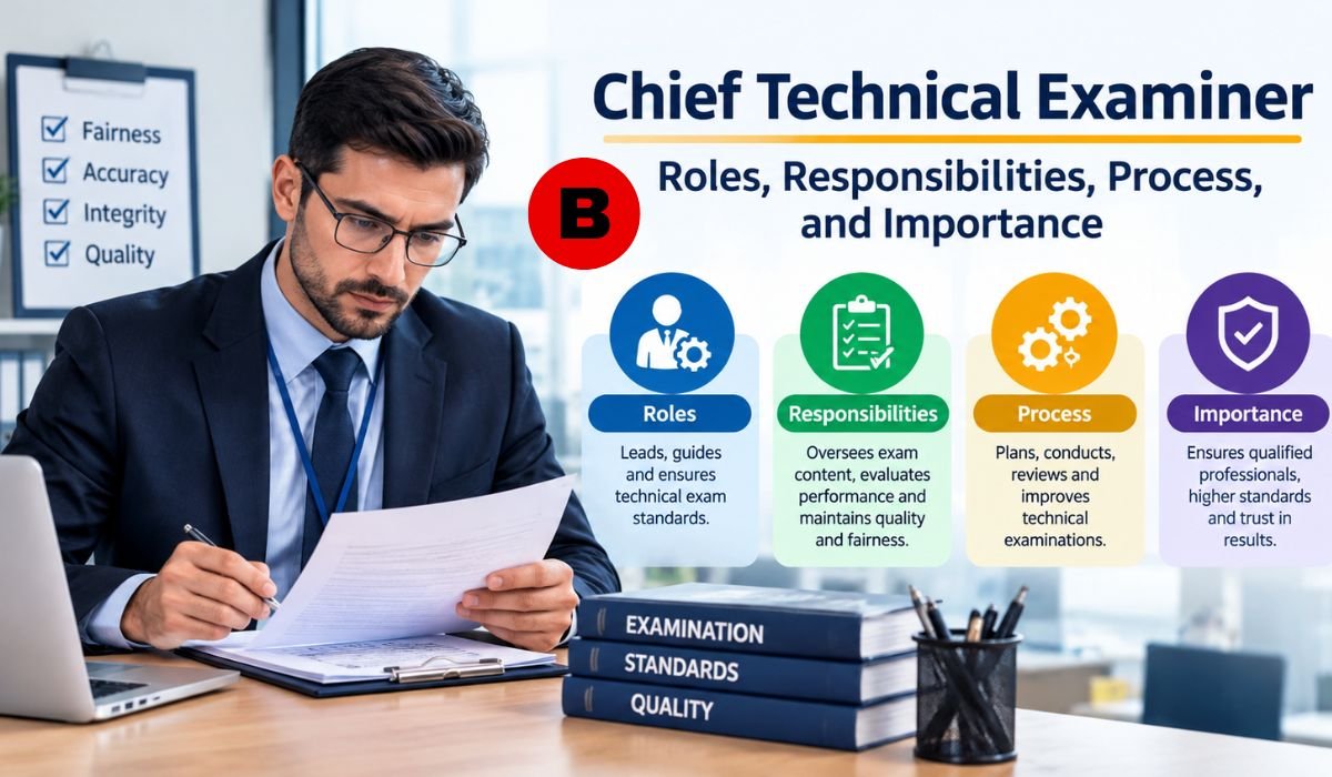 chief technical examiner