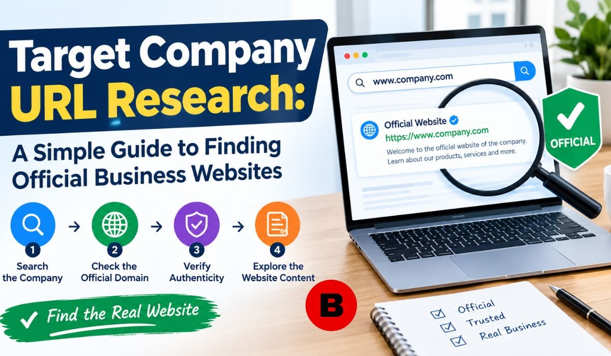 target company url research
