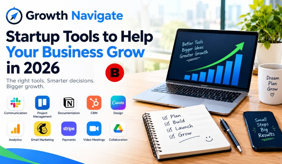 growth navigate startup tools