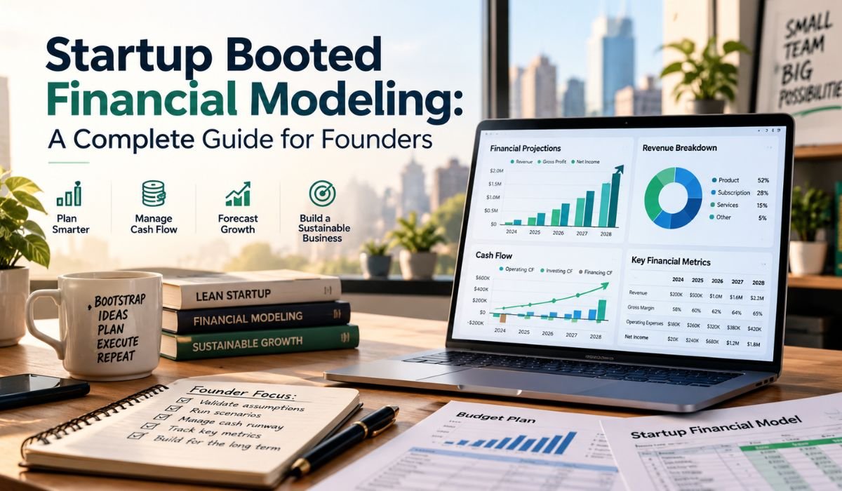 startup booted financial modeling