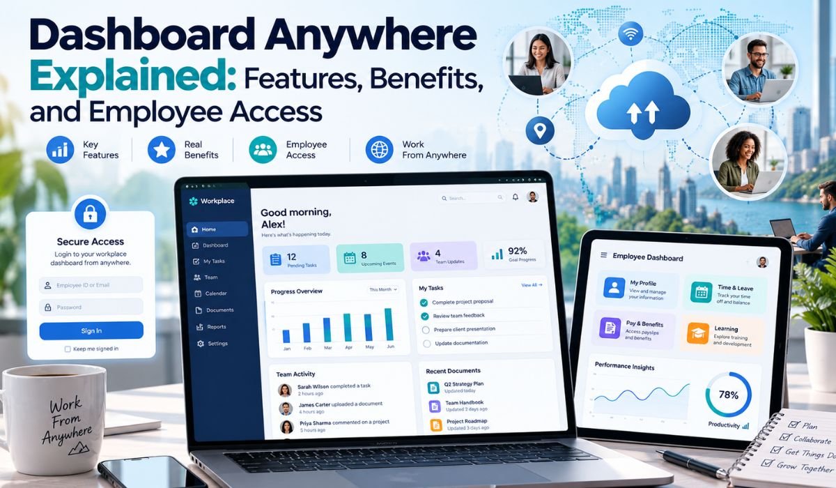 dashboard anywhere