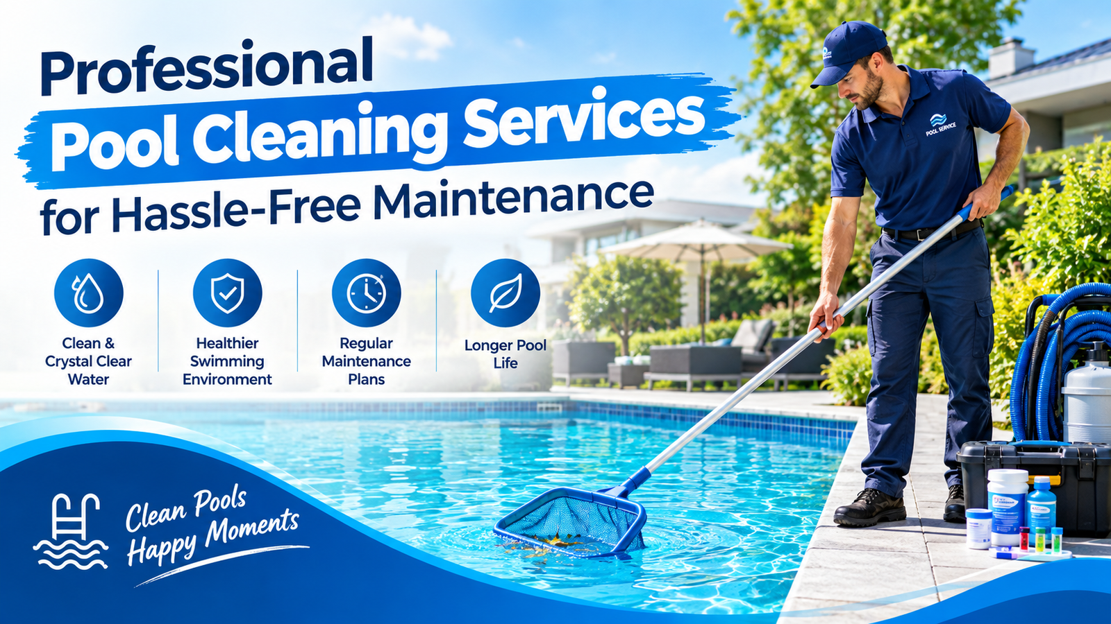 Professional Pool Cleaning Services for Hassle-Free Maintenance