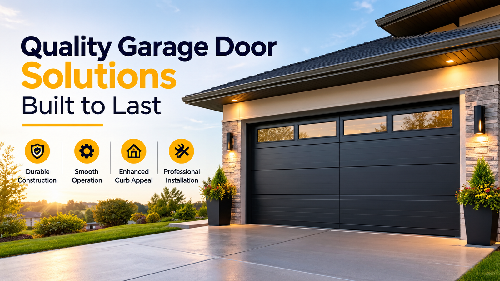 Quality Garage Door Solutions Built to Last